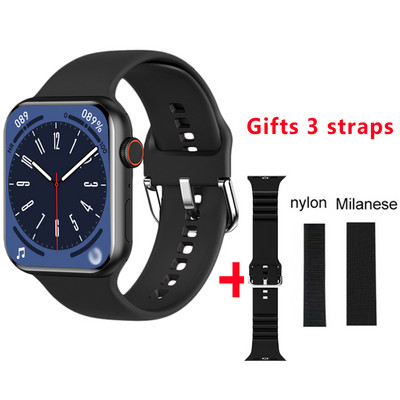 2022 Series 8 HW8 Max Smartwatch NFC 1,99" πλήρους οθόνης Bluetooth Call Γυναικείο Έξυπνο ρολόι PK Dt100 W37 W27 DT7max S7 pro