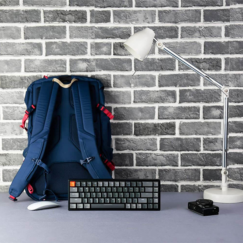 Keychron K6 T 68-ključna bežična USB Bluetooth računalna mehanička tipkovnica, aluminijski okvir RGB LED pozadinsko osvjetljenje optički prekidač