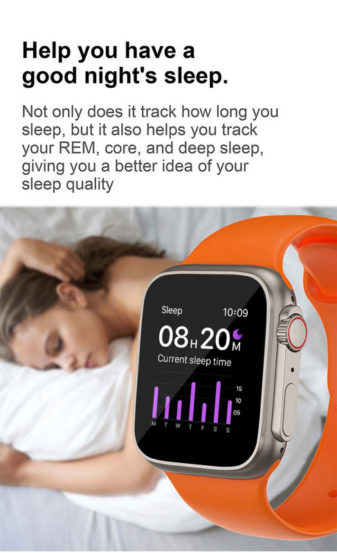 Έξυπνο ρολόι σειράς 8 TS8 Ultra 1,44 ιντσών για άνδρες γυναίκες, Bluetooth Call Sport Fitness SmartWatch για τηλέφωνο Android της Apple PK X8 S8 MT8