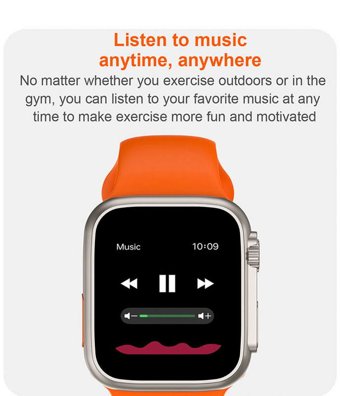 Έξυπνο ρολόι σειράς 8 TS8 Ultra 1,44 ιντσών για άνδρες γυναίκες, Bluetooth Call Sport Fitness SmartWatch για τηλέφωνο Android της Apple PK X8 S8 MT8