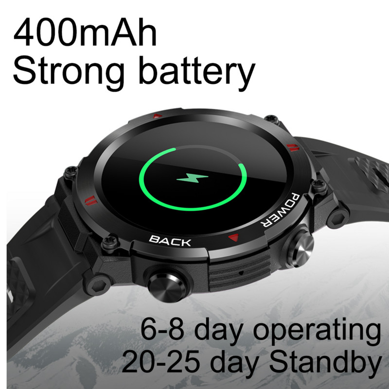 LEMFO Smart Watch Men Bluetooth Call Sport Fitness Kellad 400mAh nutikell 2023 Man 360*360 HD Full Touch Android iOS jaoks