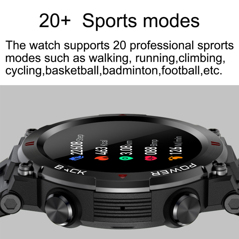 LEMFO Smart Watch Men Bluetooth Call Sport Fitness Kellad 400mAh nutikell 2023 Man 360*360 HD Full Touch Android iOS jaoks