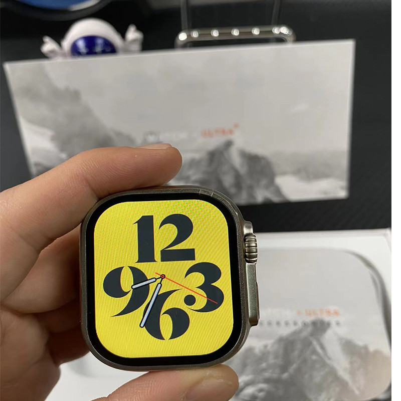 Νέο H11 Ultra+ 2,0 ιντσών Έξυπνο ρολόι 49mm Ανδρική Σειρά 8 NFC Ασύρματη φόρτιση Bluetooth Κλήση GPS Smartwatch Γυναικείο Real Screw