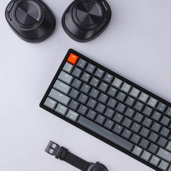 Keychron K4 C V2 Bluetooth безжична механична клавиатура с RGB подсветка Gateron Switch Алуминиева рамка Кабелна USB клавиатура за игри