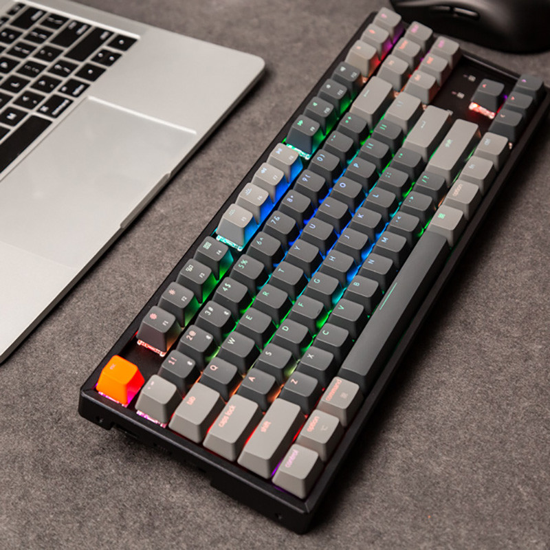 Keychron K8 J Bežična Bluetooth mehanička tipkovnica Gateron Hot-Swappable Switch RGB pozadinsko osvjetljenje Aluminijski okvir za Mac