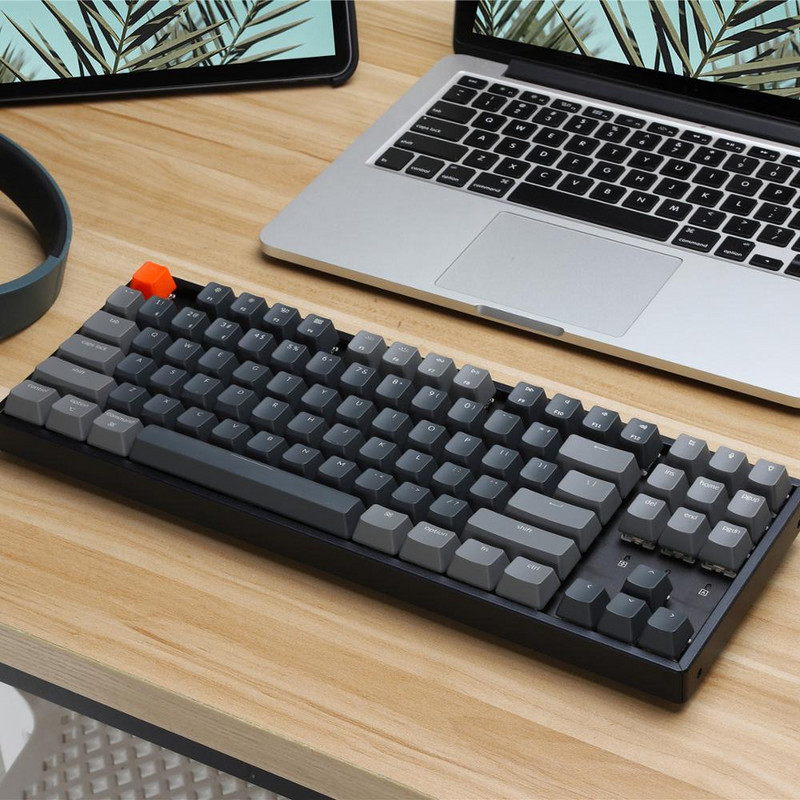 Keychron K8 J Bežična Bluetooth mehanička tipkovnica Gateron Hot-Swappable Switch RGB pozadinsko osvjetljenje Aluminijski okvir za Mac