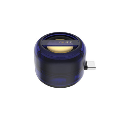 Pārnēsājams mini skaļrunis Universāls 3,5 mm ligzda mini skaņas kārba C tipa spraudnis mobilā tālruņa skaļruņa pastiprinātāja ārējie vadu skaļruņi