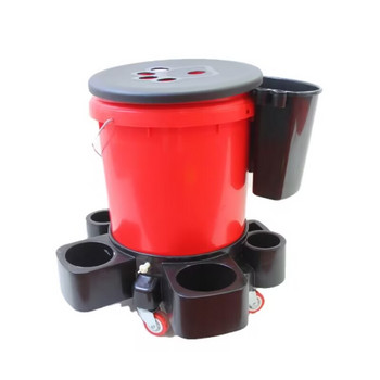 Universal Bucket Organizer Λεπτομέρειες αυτοκινήτου Εργαλεία Πετσέτες Βούρτσες Mitt Fast Easy Storage Kit Εξωτερικό κρεμαστό βαρέλι