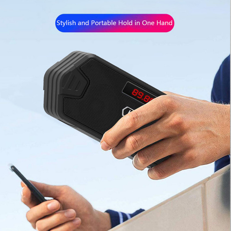 Prijenosni bežični zvučnik Bluetooth kompatibilan Column Bass Mini subwoofer Podrška TF kartica USB zvučnici FM prijemnik/radio s FM-om