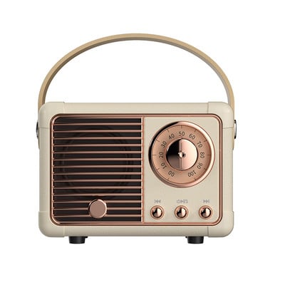 Retro Bluetooth hangszóró U Disk TF kártya FM kreatív ajándék hordozható mini hangdoboz USB mini kültéri