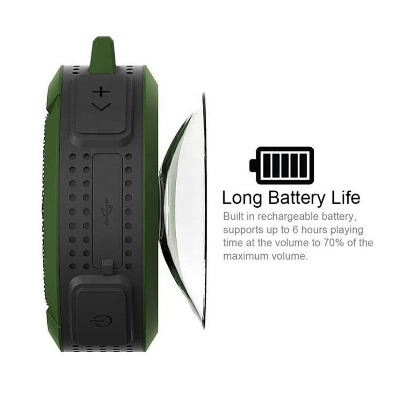 C6 Vodootporni Bluetooth prijenosni zvučnik Vanjski nasisivač Mini Bluetooth audio mobilni telefon Auto subwoofer Mali zvučnici