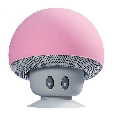 Hordozható mini hangszóró vezeték nélküli szilikon Bluetooth hangszóró 3 W gomba hangszóró szuper basszus telefon lejátszó tapadókorong tartó