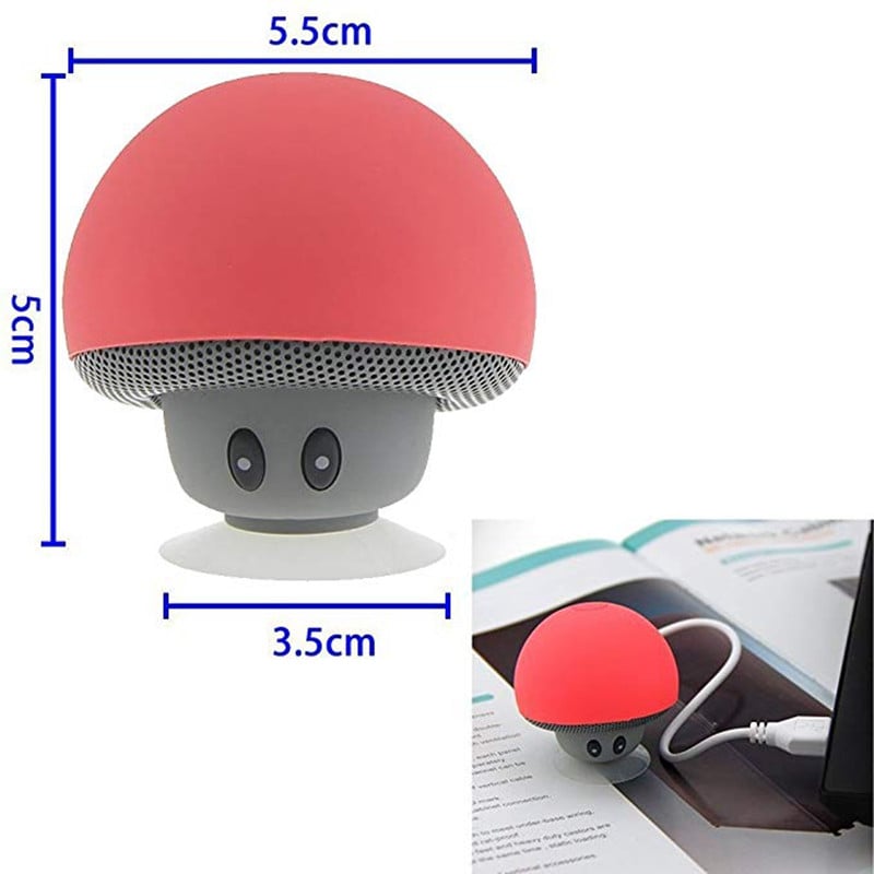 Hordozható mini hangszóró vezeték nélküli szilikon Bluetooth hangszóró 3 W gomba hangszóró szuper basszus telefon lejátszó tapadókorong tartó