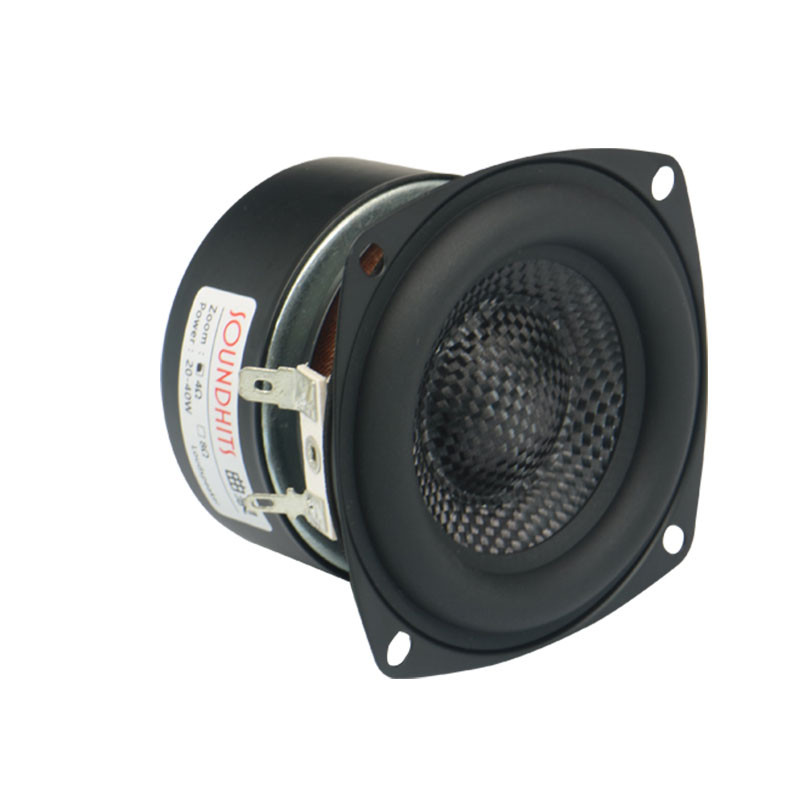 25~40W Μονάδα ηχείων 3 ιντσών 4~8ohm Woofer Subwoofer Ηχείο Bass Hifi LoudSpeaker Μονάδα μεγάφωνο γυάλινη ίνα υφασμένη λεκάνη χαμηλής συχνότητας
