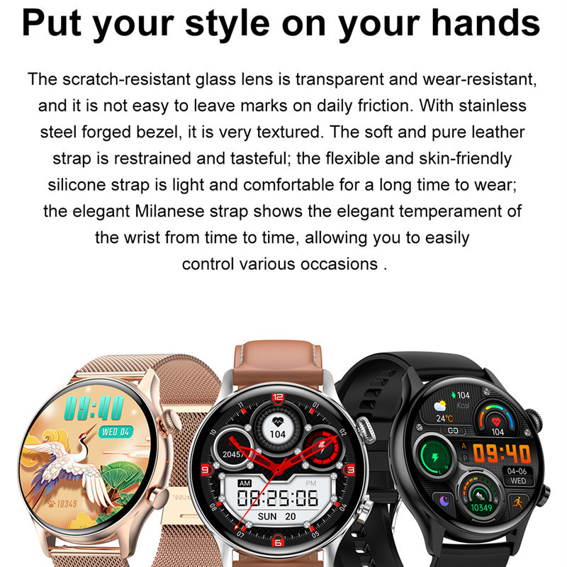Smart Watch HK8 Pro Amoled Screen AI Voice Bluetooth Call Pulzus-egészségfigyelő I30 Smartwatch Fitness Tracker