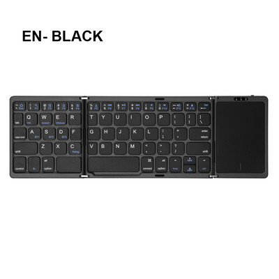 Σύνδεση AVATTO 3 καναλιών Tri Portable Mini αναδιπλούμενο Ασύρματο πληκτρολόγιο Bluetooth 5.1 για Windows Android IOS Tablet ipad Phone