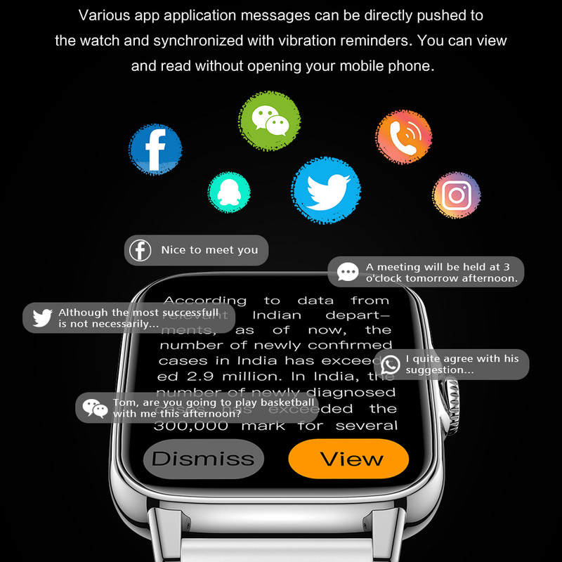 Ceas inteligent GTS3 Plus Buton rotativ de încărcare fără fir WL21 Ceas inteligent GTS3 Pro Max Blue Tooth Call Sport rezistent la apă pentru Xiaomi