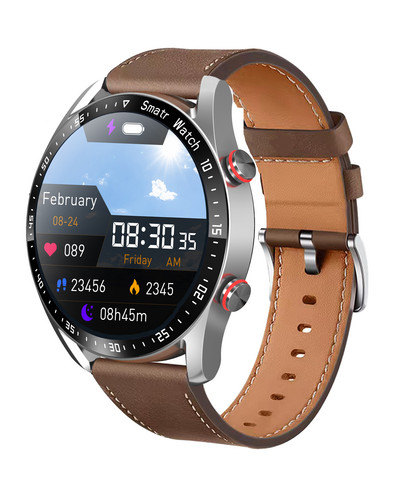 2022 NOVO MYFULONN HW20 Bluetooth Call Pametni sat Muškarci Žene Fitness Monitor Satovi Sportski ručni satovi za muškarce Android Ios