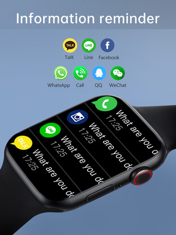 Lemado Smart Watch 2022 Магнитно зареждане Smartwatch Bluetooth разговори Часовници Мъже Жени Фитнес гривна Персонализирани циферблати PK W26 27
