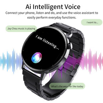 LIGE Body Temperature Bluetooth Call Smart Watch Мъжки 2022 Спортна гривна Водоустойчив персонализиран циферблат Мъжки SmartWatch за IOS Android