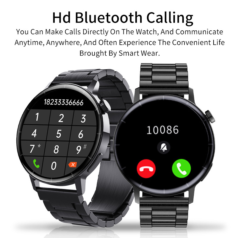 LIGE Body Temperature Bluetooth Call Smart Watch Men 2022 Sports βραχιόλι Αδιάβροχο Custom Dial Men SmartWatch για IOS Android