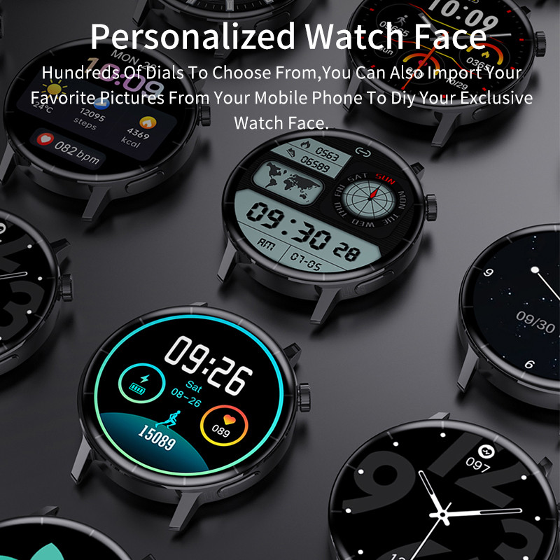 LIGE Body Temperature Bluetooth Call Smart Watch Men 2022 Sports βραχιόλι Αδιάβροχο Custom Dial Men SmartWatch για IOS Android