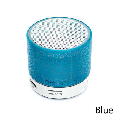 Νέο Mini Portable Car Audio A9 Dazzling Crack LED Wireless Bluetooth 4.1 Subwoofer Speaker TF Card
