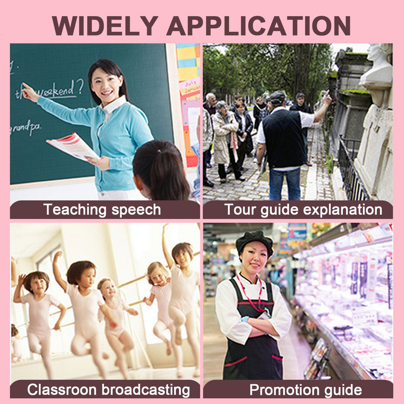 Kaasaskantav minihäälvõimendi 5 W 2400 mAh multifunktsionaalne isiklik häälkõlar mikrofoniekraaniga kõnekoosoleku jaoks 4x3x1