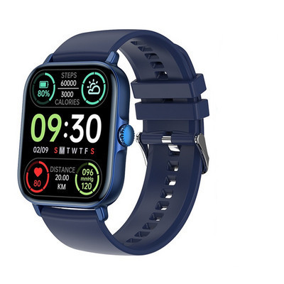 2023 Novi T12 Bluetooth-Call pametni sat Muškarci Ženski 1,81 inčni puni zaslon osjetljiv na dodir Krvni tlak Sport Fitness Vodootporan pametni sat