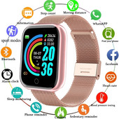 I5s Športové inteligentné hodinky pre ženy a mužov, sledovanie srdcovej frekvencie, krvný tlak, fitness tracker pre deti, inteligentné hodiny pre Android, iOS a iOS