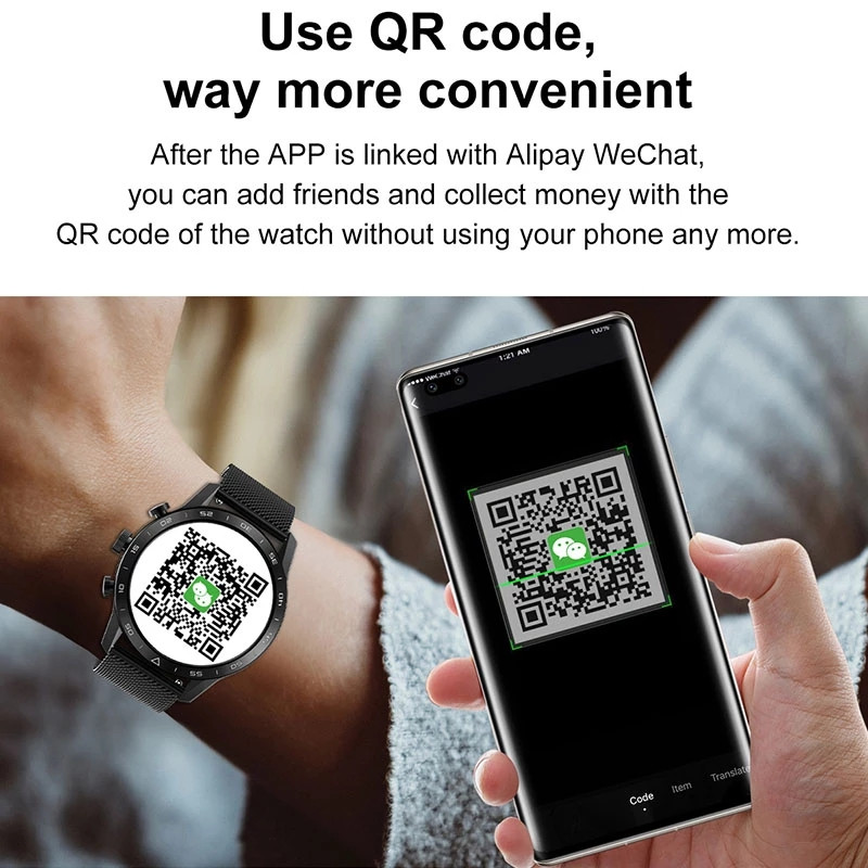 2022. Novi pametni sat 454*454 HD zaslon Bluetooth poziv IP68 Vodootporan Sport Fitness Otkucaji srca Muški pametni sat Android IOS