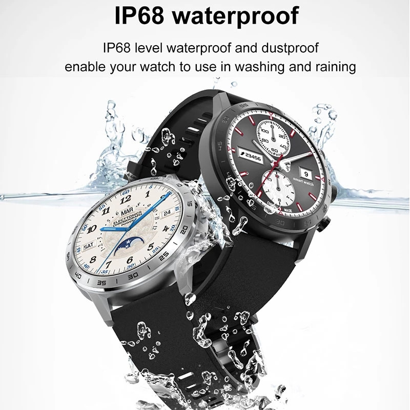 2022. Novi pametni sat 454*454 HD zaslon Bluetooth poziv IP68 Vodootporan Sport Fitness Otkucaji srca Muški pametni sat Android IOS