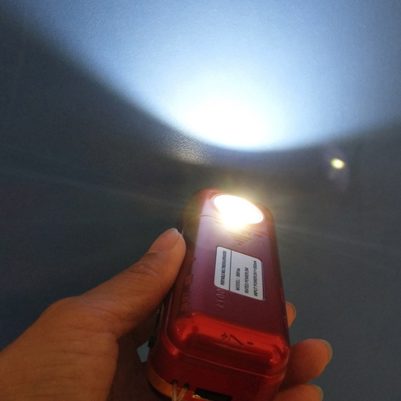 B-851SS Cu lanternă LED puternică Difuzor radio portabil FM USB TF Player Suport două baterii reîncărcabile 18650