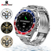 Rollstimi New Smart Watch Barbati Full Touch Screen Miscare Fitness IP68 Bluetooth Call Smart Bratara pentru telefon Xiaomi Android ios