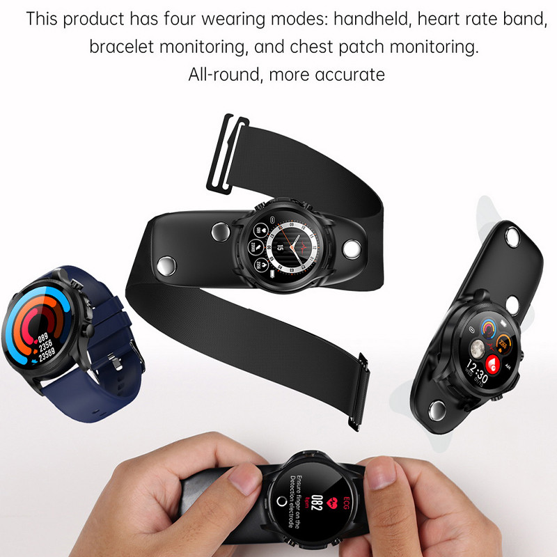 E400 südameveresuhkru kõrgekvaliteediline nutikell tervisekell Temperatuuri EKG jälgimine meeste naiste nutikell rindkere plaaster südame löögisagedus