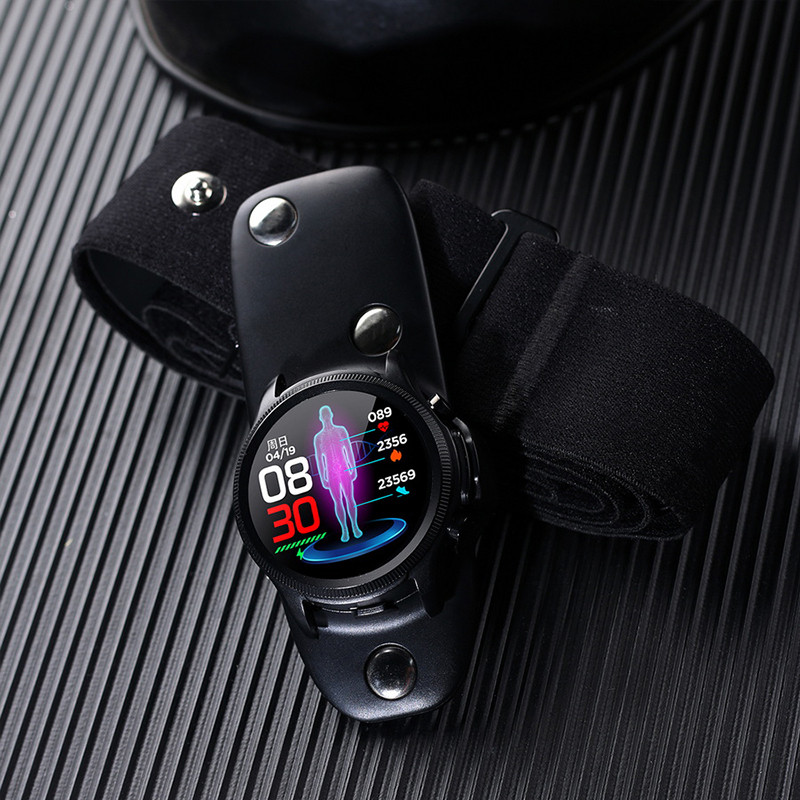 E400 südameveresuhkru kõrgekvaliteediline nutikell tervisekell Temperatuuri EKG jälgimine meeste naiste nutikell rindkere plaaster südame löögisagedus