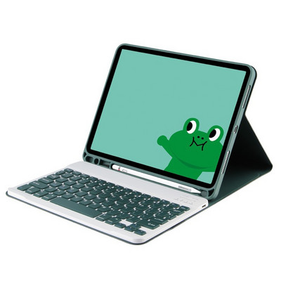 Puzdro pre iPad Air 4 s bezdrôtovou Bluetooth klávesnicou, hebrejčinou, španielčinou, kórejčinou, thajčinou pre iPad Pro 11 12.9 2021 Air 2 puzdro s myšou Funda