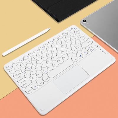 iPad billentyűzethez érintőpaddal Bluetooth-kompatibilis vezeték nélküli billentyűzethez iPad Pro Airhez Xiaomi Huawei táblagéphez Android Windows