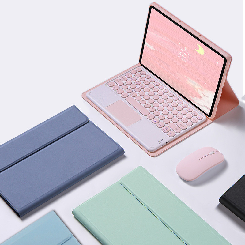 Tastatură cu carcasă magnetică fără fir pentru Xiaomi Mipad 5 2021 rusă spaniolă coreeană pentru Mi Pad 5 Pro Funda inteligentă de 11 inchi