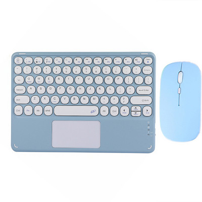 Za iPad Mini 6 Air Kombinacija tipkovnice i miša Bežična Bluetooth ruska španjolska tipkovnica Teclado za Android IOS Windows Tablet