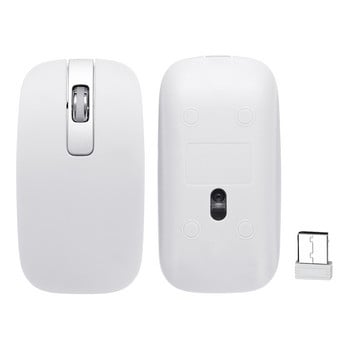 2.4G безжична клавиатура и мишка Combo Безшумна клавиатура Комплект мишка Комплект ултратънка клавиатура със защитно фолио за лаптоп PC