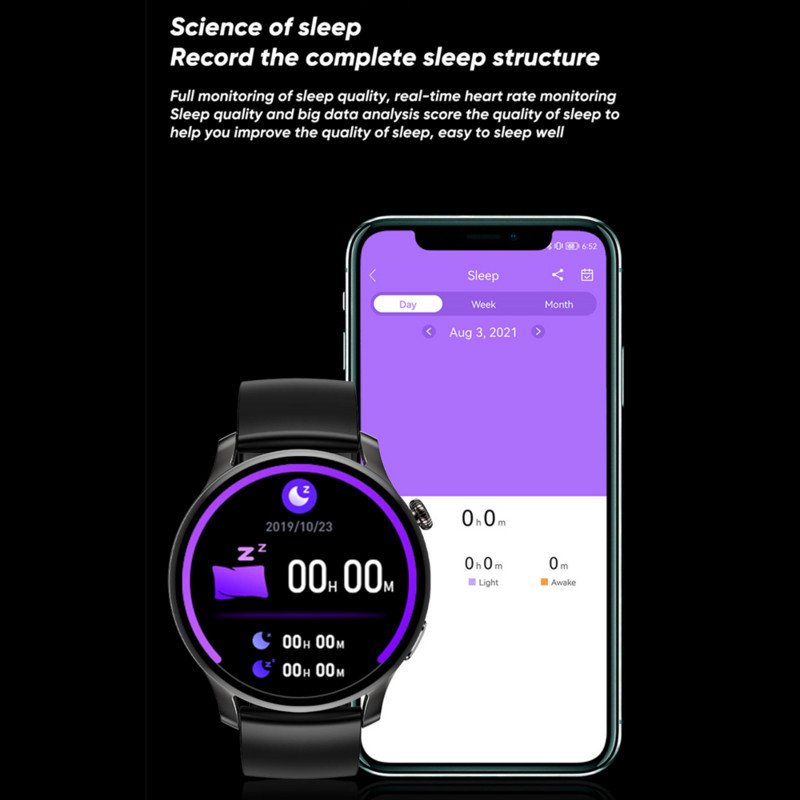RUNDI jauns viedais pulkstenis vīriešiem sporta viedpulkstenis Sirdsdarbības ātruma asins skābekļa monitoringa zvanu atgādinājums Fitness operētājsistēmai IOS Android XiaoMI