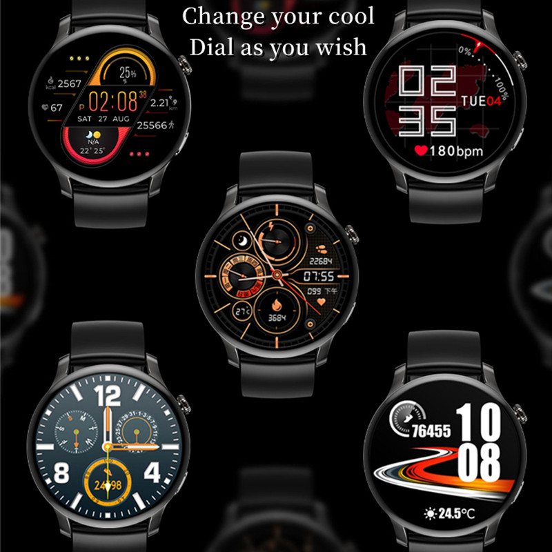 RUNDI jauns viedais pulkstenis vīriešiem sporta viedpulkstenis Sirdsdarbības ātruma asins skābekļa monitoringa zvanu atgādinājums Fitness operētājsistēmai IOS Android XiaoMI