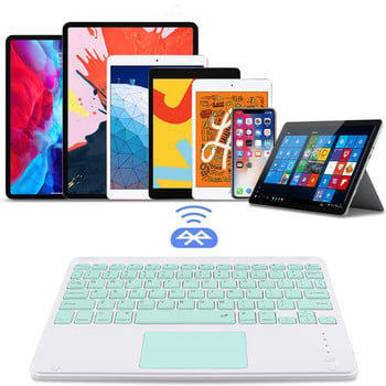 Bluetooth тъчпад клавиатура за iPad Mini Pro руски арабски испански безжични комбинации от клавиатура и мишка Teclado за телефон таблет