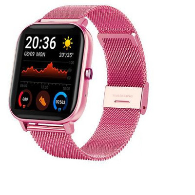 2022 Нов Bluetooth Call Smart Watch Часовник Мъже Жени Дами Подарък Кръвно налягане Heartrate Sport Steel Smartwatch за Apple Huawei