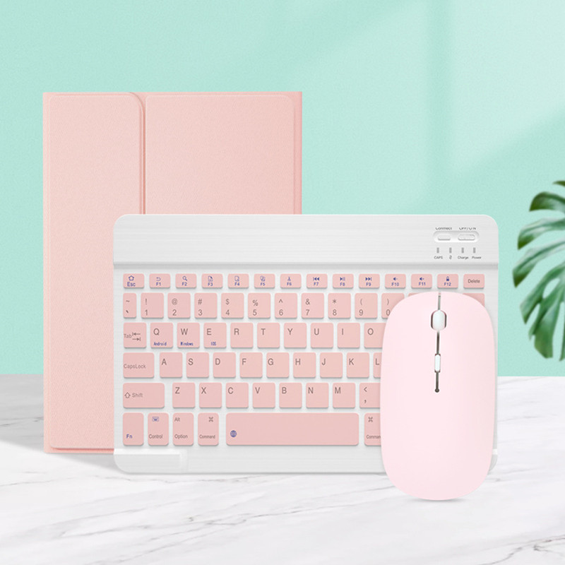 Tastatūras futrālis Huawei Matepad 11 10.4 T10s T10 S Pro 10.8 MediaPad M6 vāciņš arābu krievu spāņu korejiešu tastatūras vāciņš