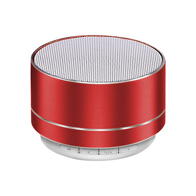 A10 vezeték nélküli Bluetooth hangszóró kis acél pisztoly mélynyomó hordozható mini ajándékkártya U Disk TF kültéri