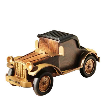 Αμερικανικό ρετρό ασύρματο ηχείο bluetooth φορητό υπογούφερ μίνι FM ραδιόφωνο εξωτερικού χώρου μικρό πιστόλι από χάλυβα creative caixa de som