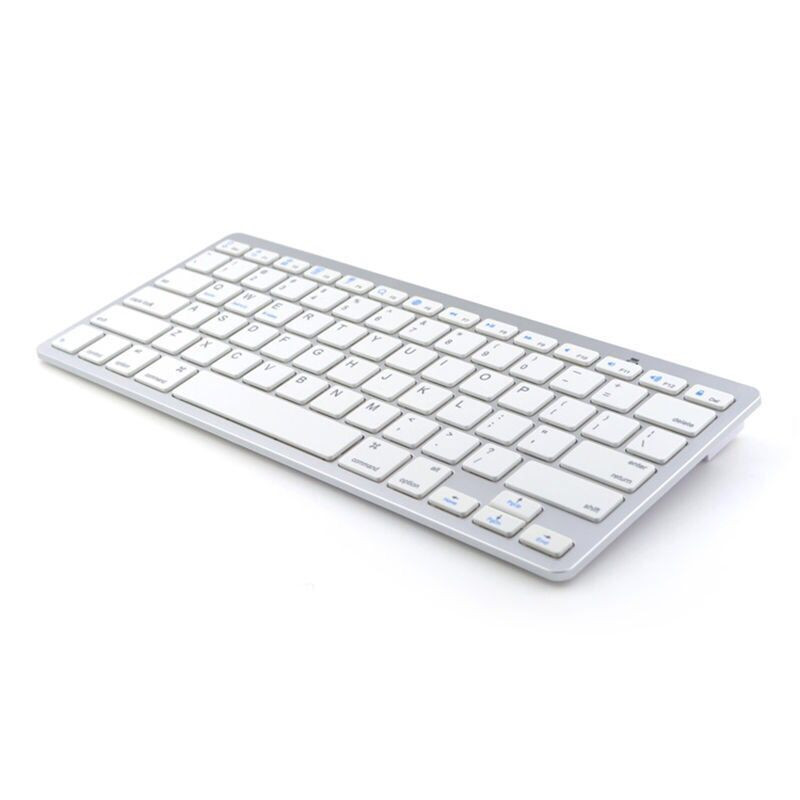 Bezdrôtová klávesnica so 78 klávesmi, kompatibilná s Bluetooth, ruština/kórejčina/španielčina/francúzština/arabčina pre iPad Air Pro a Windows/Android notebooky