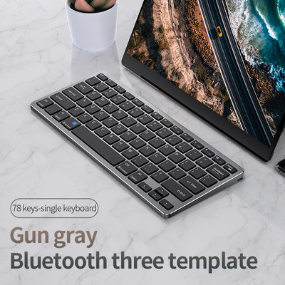 Bluetoothi 3 režiimi juhtmevaba klaviatuuri ja hiire kombinatsioonid Määra vaigistus 78/94 klahvid iPadile Klaviatuurid IOS-i jaoks Android Windows Phone Tahvelarvuti